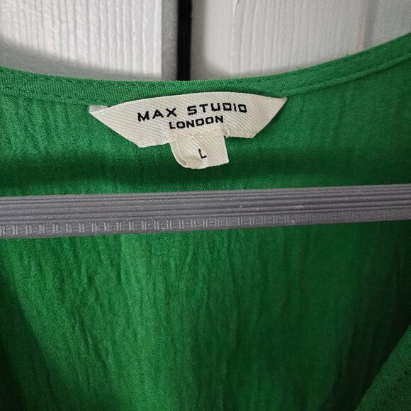 Max Studio Green Sun Dress - Picture 4 of 4